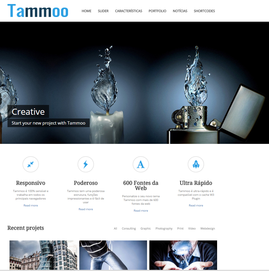 Tammoo - Seu site Interativo